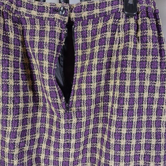 J.P.C. Purple/Gold Blazer And Skirt Size 12 - Picture 11 of 13